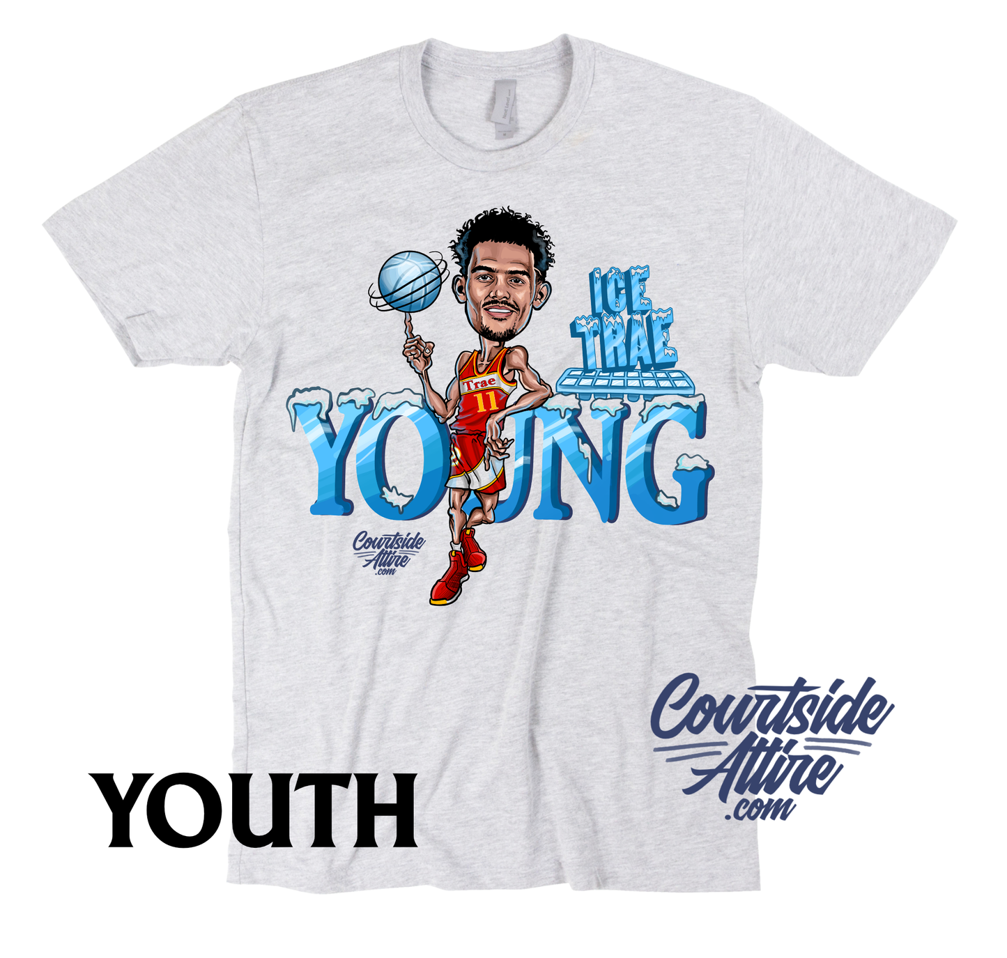 Kids Trae Young Ice Trae Shirt Atlanta jersey Youth